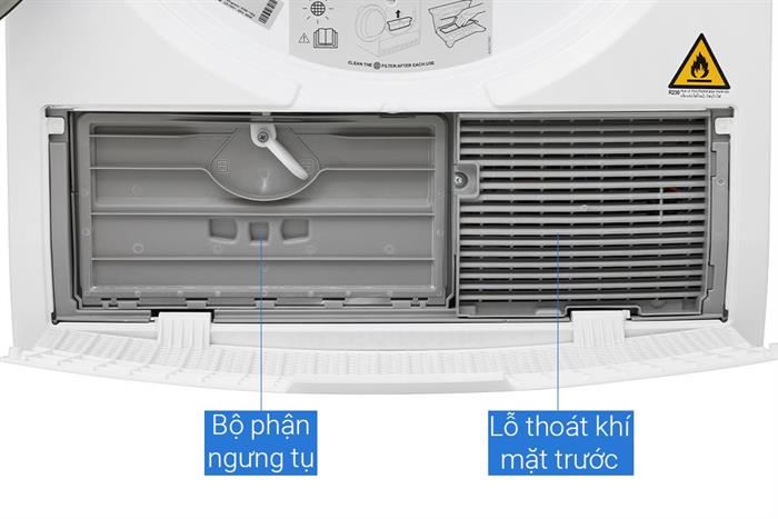 Máy Sấy Bơm Nhiệt Electrolux UltimateCare 8 Kg EDH803J5WC